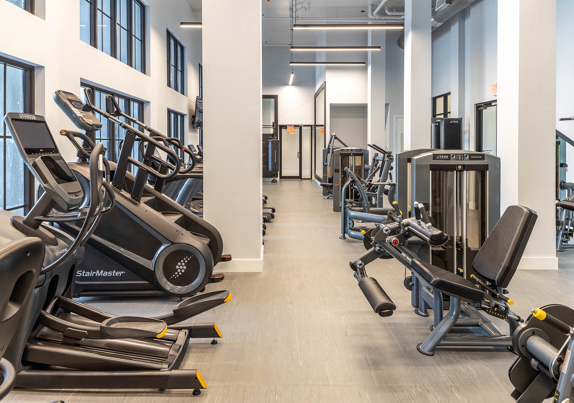 fitness center at leena plantation